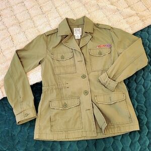 Billabong Army Green Lightweight Jacket